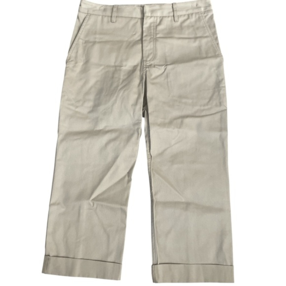 Richard Chai Khaki Cropped Slacks